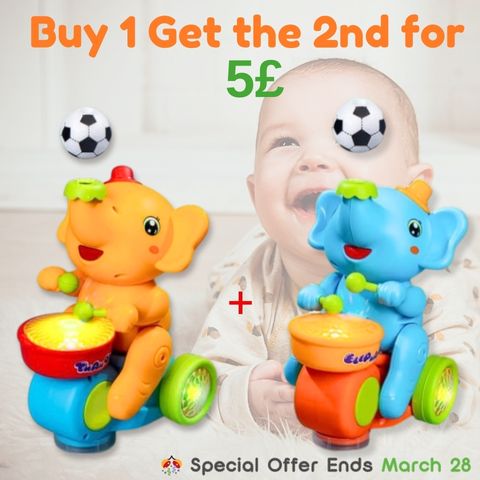 Happy Baby, Active Play | GroovyElephant™️