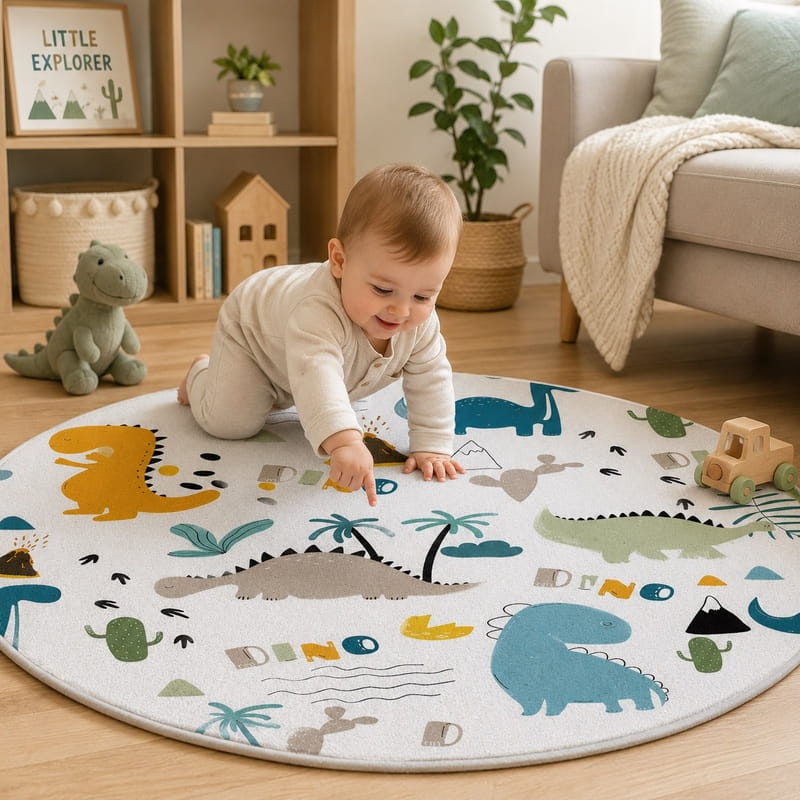 Cushioned play mat