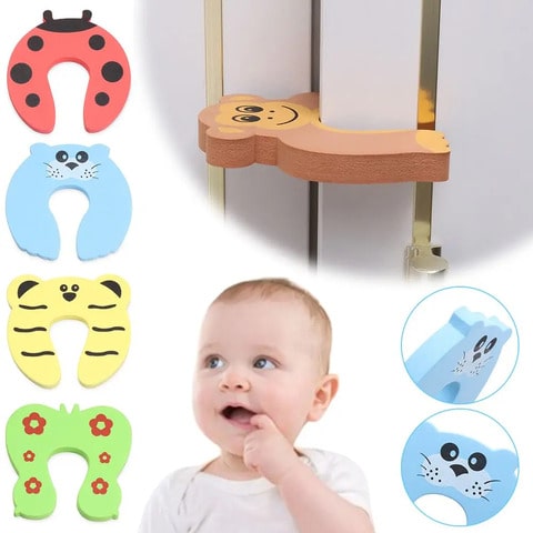 Cartoon Anti-Closing Door Stopper 7pc Set | HappyCrawl™️