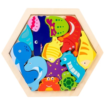 baby wooden puzzle