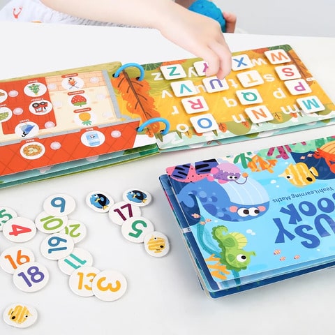 Montessori Busy Book Velcro Matching | BusyBity™️