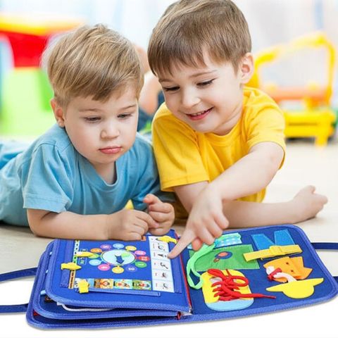 Engaging Montessori Busy Book | WizPouch™️