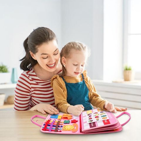Engaging Montessori Busy Book | WizPouch™️