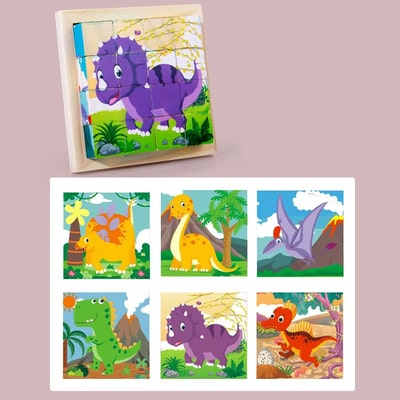 dinosaur wooden puzzle