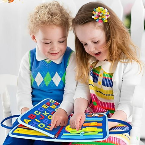 Engaging Montessori Busy Book | WizPouch™️