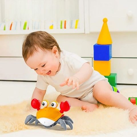 Funny Crawling Crab Interactive Toy | SillyCrabby™️