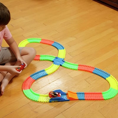 gravity defying race track