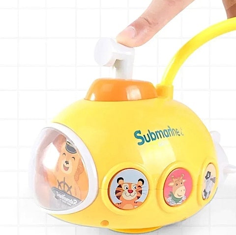 Sprinkling Submarine Shower Head Toy | SpraySub™️