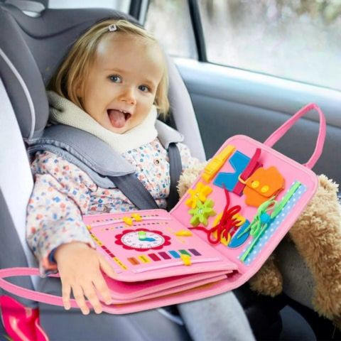 Engaging Montessori Busy Book | WizPouch™️