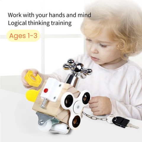 Amusing Montessori Busy Cube | CubeOhMy™️