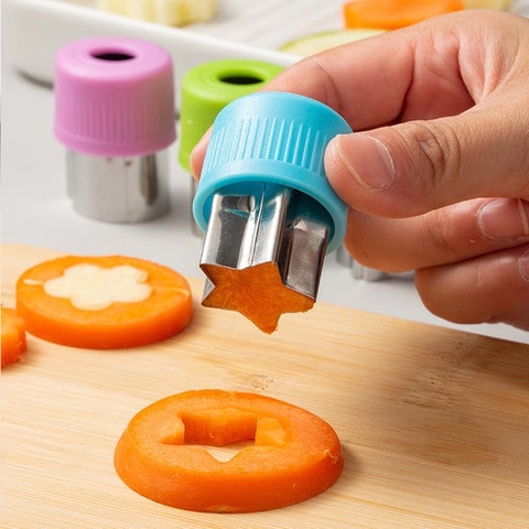 Adorable Fruit & Vegetable Shape Cutter 12PC set | VeggieYum™️