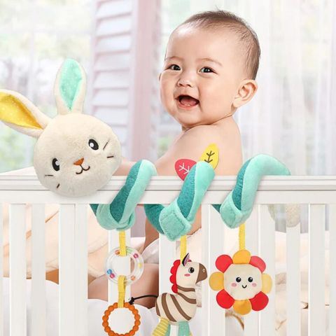 Comforting Car Seat Spiral Plush | TwirlPlush™️