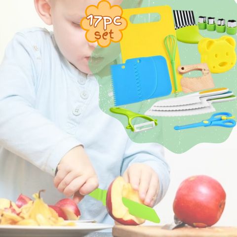Kid-Safe Kitchen Knives | TinyTotCutters™️