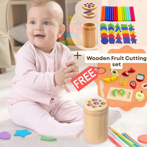 Wooden baby toy
