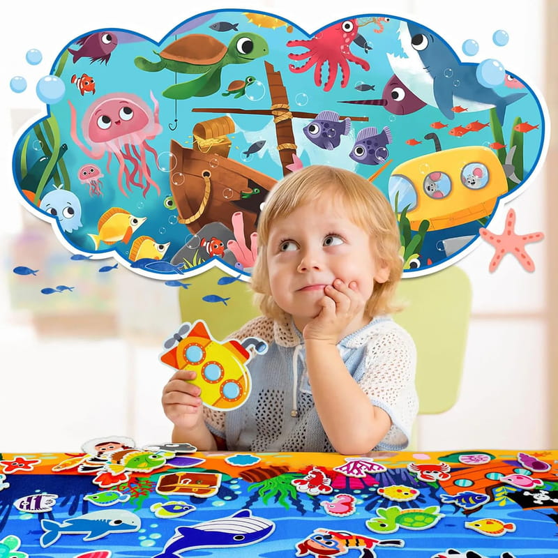 puzzle and mat