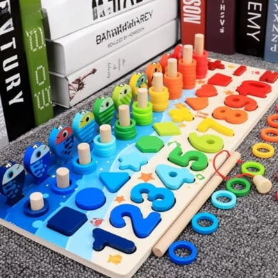 puzzle of wood