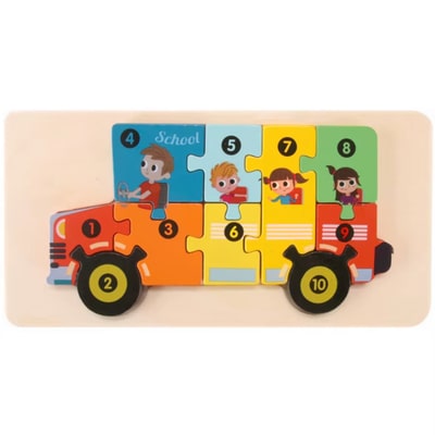 school bus puzzle