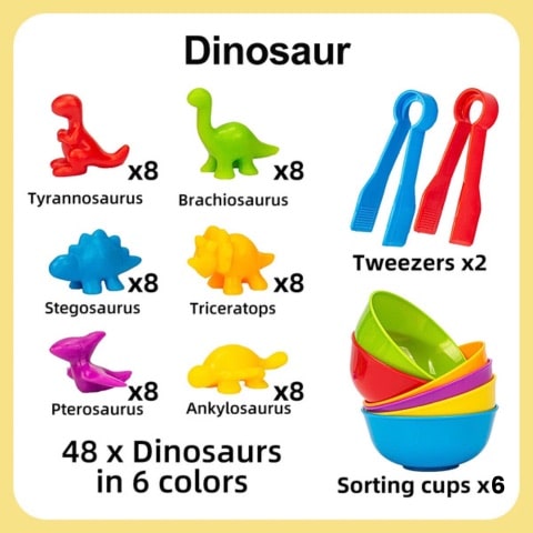 Creative Coloured Animal Sorting | ColourPinch™️