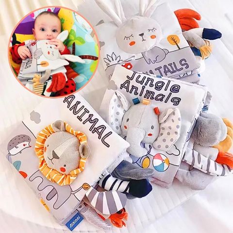 Soft Baby Plush 3D Book | GentlePlush™️