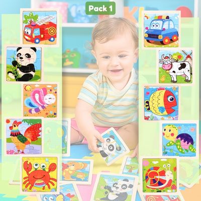 wooden baby puzzle