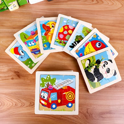 wooden puzzles for toddlers
