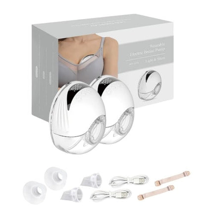 Hands-Free Breast Milk Pump for Busy Moms 2PC | HandsR-Free™️