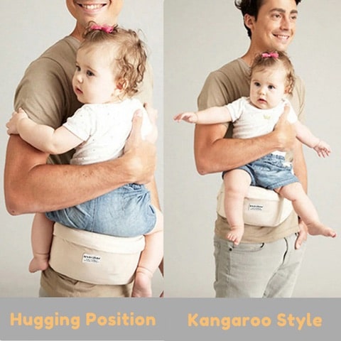 Snuggly Baby Hip Carrier for Multitasking Moms | WonderSnugg™️