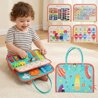 Baby busy book