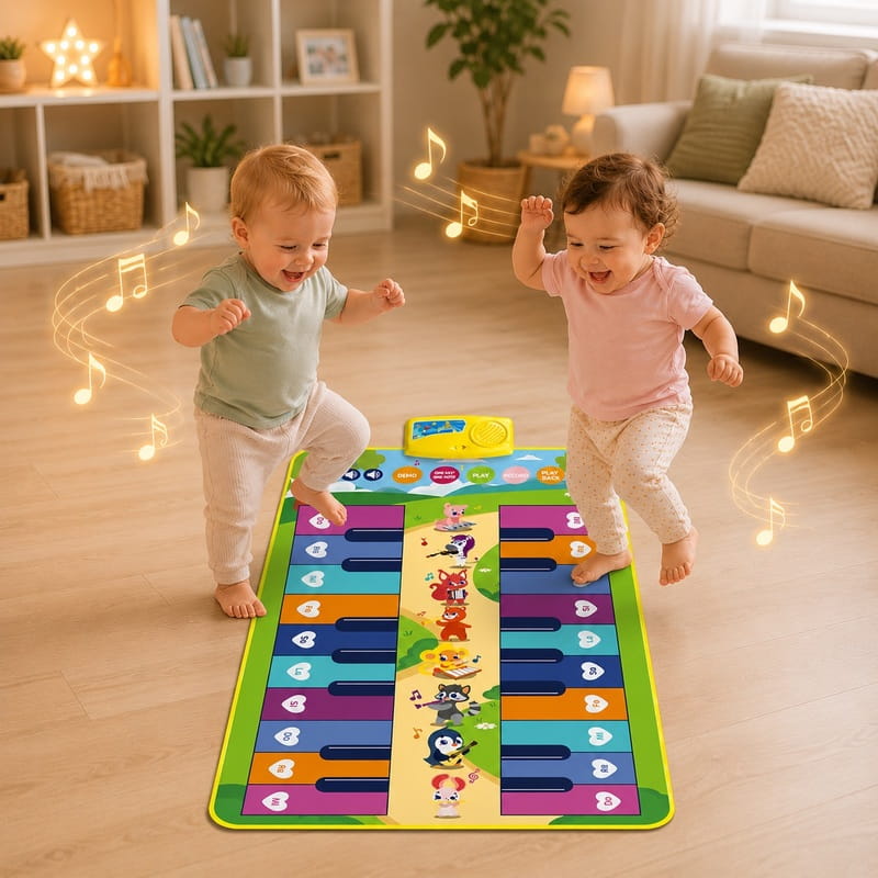 Baby gym mat