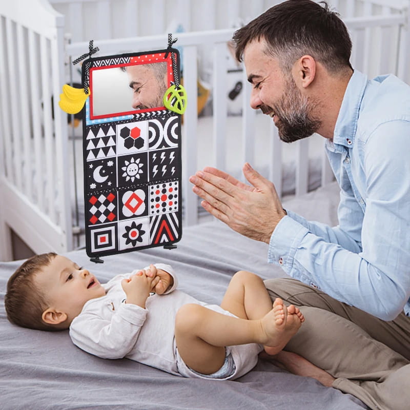 Black and white infant books
