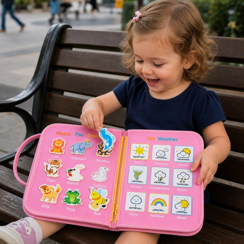 Busy book baby