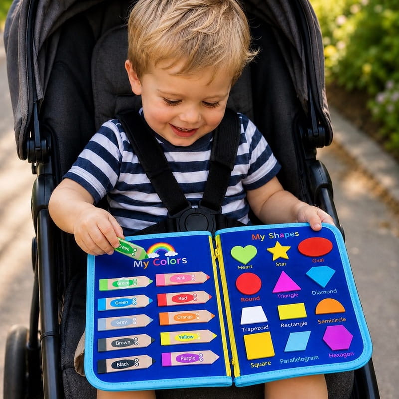 Busy book baby