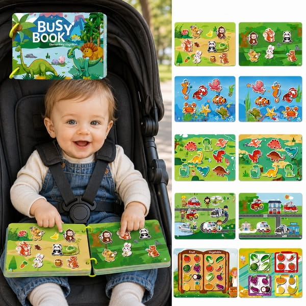 Busy book for 1 year old