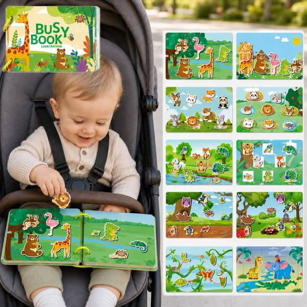 Busy book for 1 year old