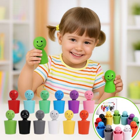 Colour sorting toys