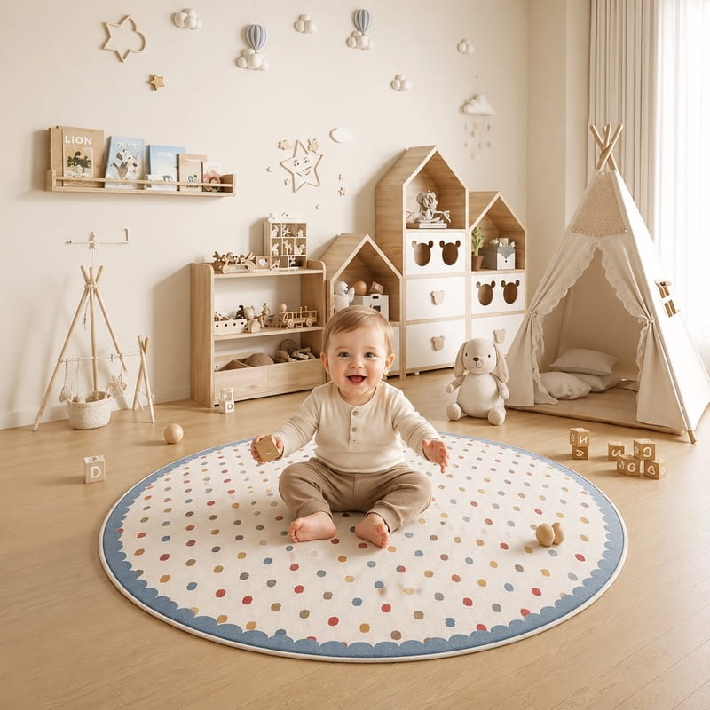 Cushioned play mat