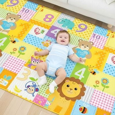 Cushioned play mat