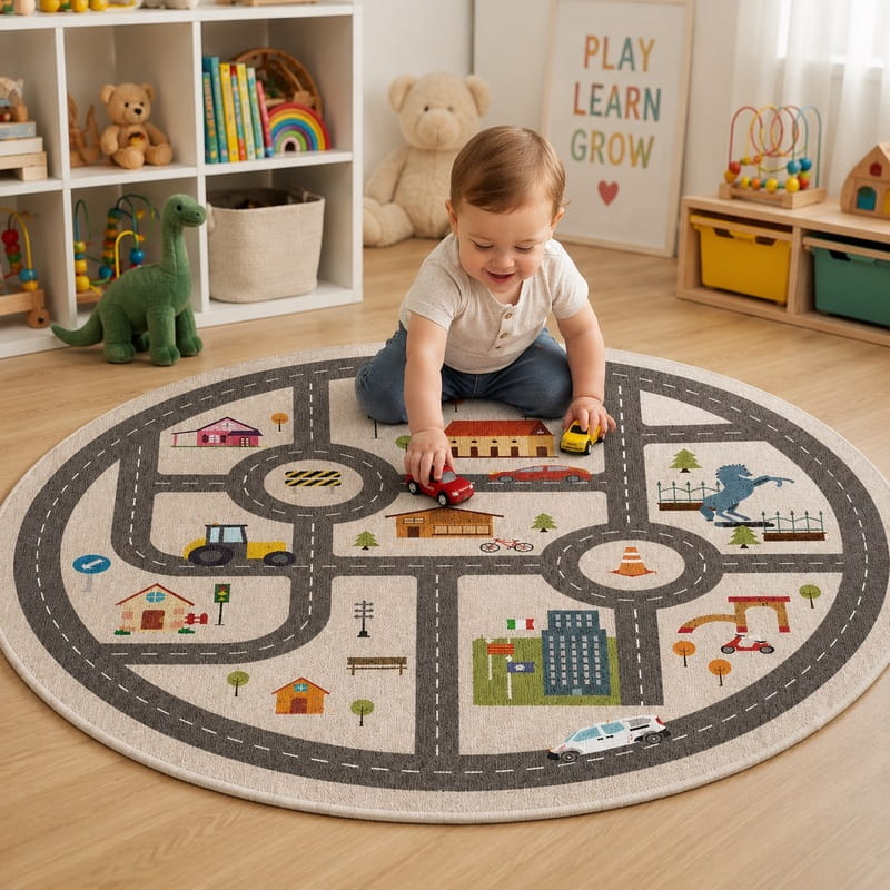 Cushioned play mat