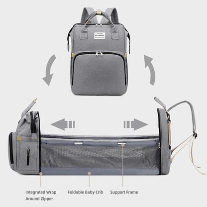 Foldable Diaper Bag Changing Station BackPack | CriboPack™️