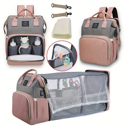 Foldable Diaper Bag Changing Station BackPack | CriboPack™️