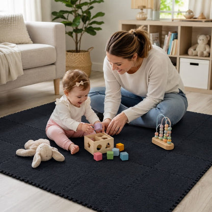 Interlocking foam mats