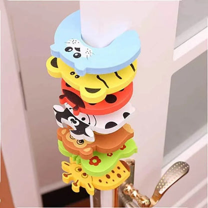 Cartoon Anti-Closing Door Stopper for Crawling Babies | HappyCrawl™️