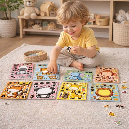 Reusable sticker book