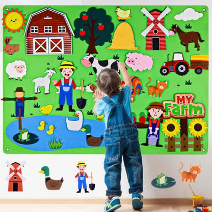 Magical Felt Story Board Mat | StickMeMat™️