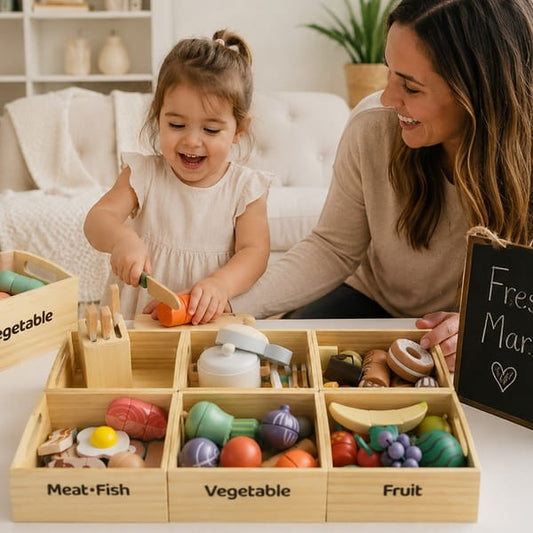 Wooden food toys