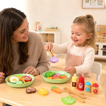 Wooden food toys