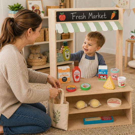 Wooden kitchen set toys