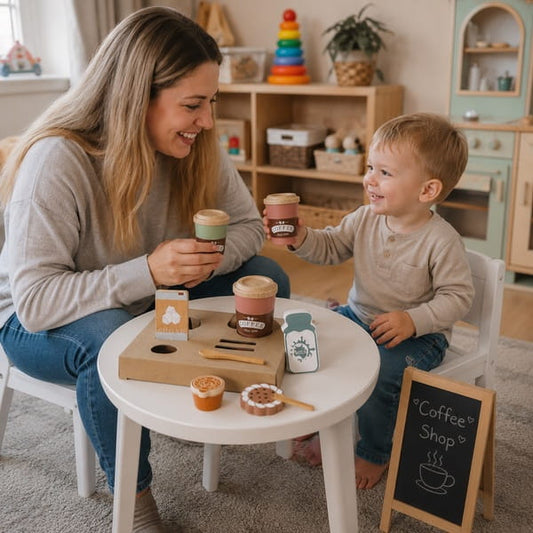 Wooden kitchen toy