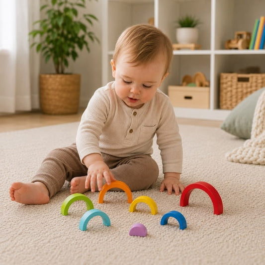 Wooden stacking toys