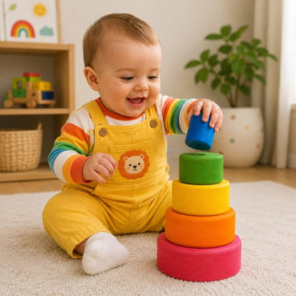 Wooden stacking toys